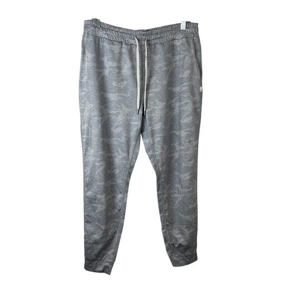 Vuori DreamKnit Performance Jogger Light Grey Camo - Picture 1 of 5